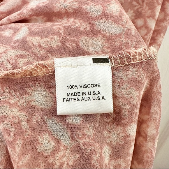 NWT MISA LOS Angeles Lucinda Dress in Pink Floral Boho Sz Small - Picture 9 of 9